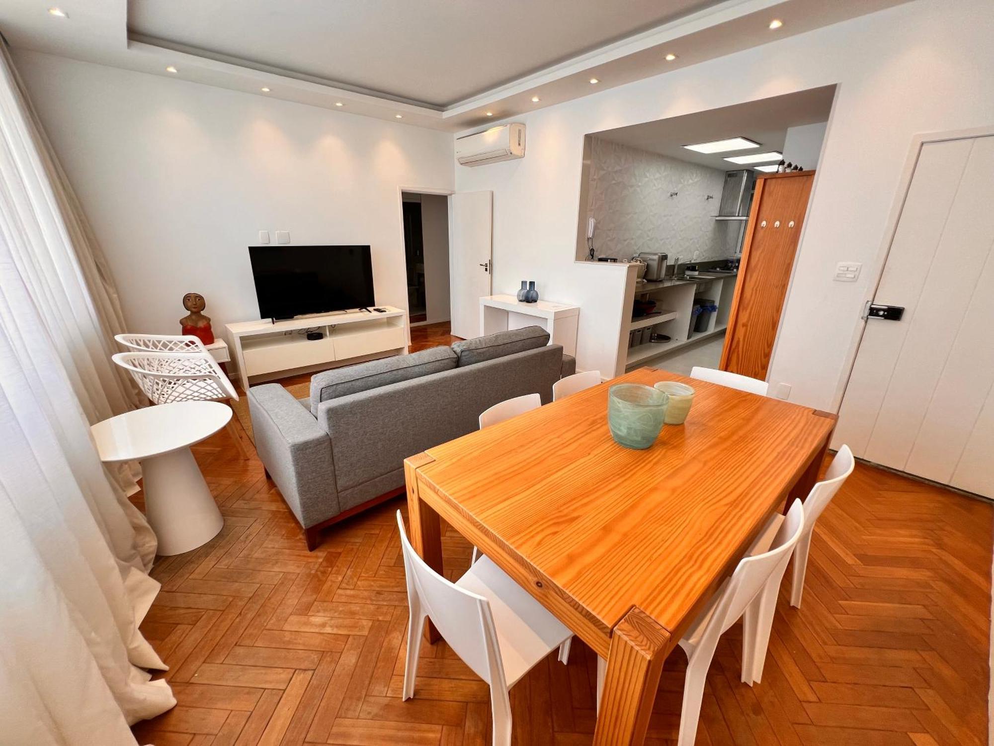 Apartamento Encantador 3 Cuartos Frente A La Playa Río de Janeiro